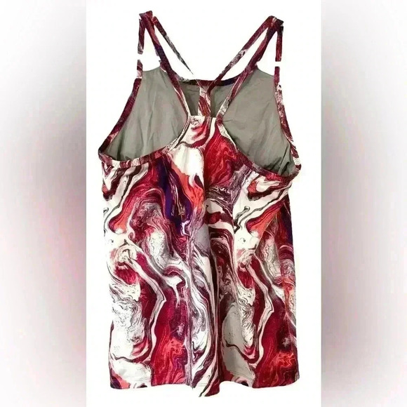 Patagonia Women’s Lattice Back Tank Size XS Marbled Design Great Condition! - Picture 2 of 6